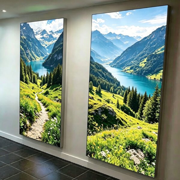 subway lightbox (2) Subway Lightbox LED Light Signboard Custom Size Aluminum Illuminated LED Display