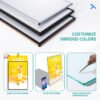 Window Lightbox Ultra-Thin Aluminum Frame LED Lightbox A1A2A3A4